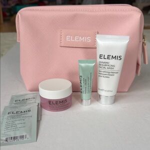ELEMIS Skincare Moisturizer Set - Pink and White